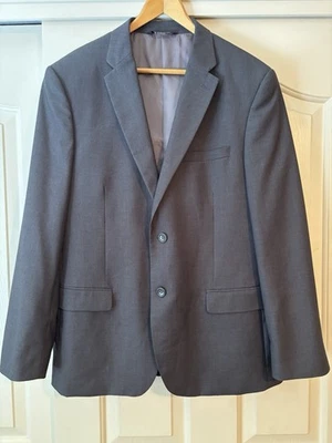 Blazer para hombre Caravelli diseño italiano Oxford 2B gris totalmente forrado talla 42R Foto 1 de 4