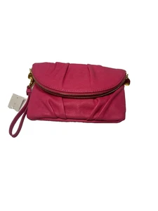 kleine rosa Handtasche Clutch Armband - Bild 1 von 8