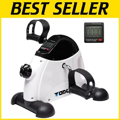 Portable Mini Exercise Bike Pedal Exerciser with LCD Monitor - Image 1 of 4