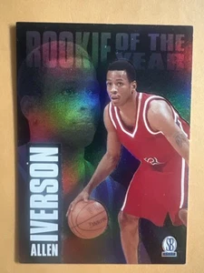 1997 Score Board Draft Day Allen Iverson (Black) #5 Rookie of the Year HOF - Picture 1 of 2