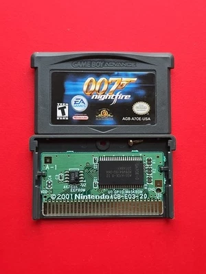 James Bond 007: Nightfire Game Boy Advance Nintendo GBA Shooter Auténtico Guarda Foto 1 de 4