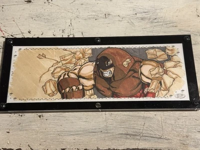 2017 MARVEL PREMIER 4 PANEL SKETCH JUGGERNAUT BY ARTIST JAMES HOOKS - Image 1 of 2