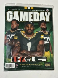 Green Bay Packers Bengals GameDay Program 10/12/25 Micah Parsons Debut Program!! - Picture 1 of 4