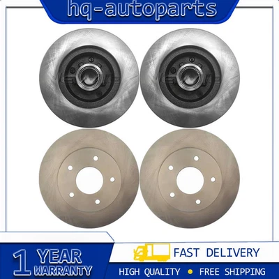 For 1979 1980 1981 Pontiac Firebird 4pcs Front & Rear Disc Brake Rotor Brake Kit - Image 1 of 4