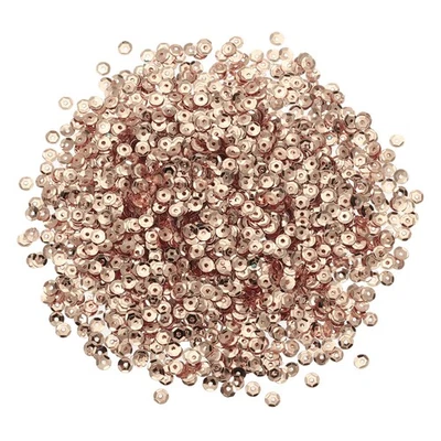 3000Pcs Loose Cup Sequins, 4mm Round Loose Sequin - 0.7 oz (20g), Champagne - Image 1 of 4