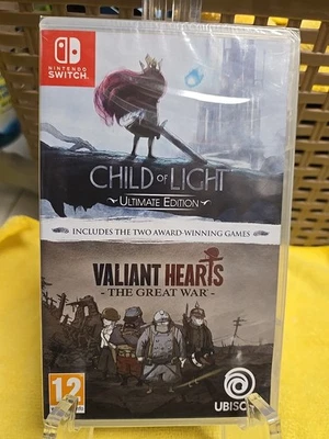 Child Of Light : Ultimate Edition/Valiant Hearts Great War. Nintendo Switch. New - Image 1 of 3