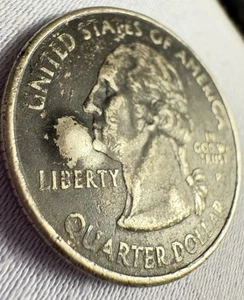2000 P Quarter Dollar With Bubble - Picture 1 of 3