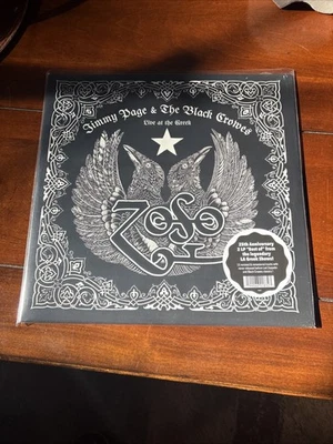 Jimmy Page & The Black Crowes - Live At The Greek [Black Vinyl] NEW Vinyl - Image 1 of 2