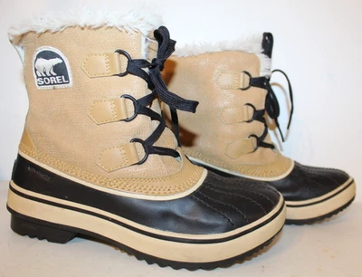 Botas femininas 6 - SOREL NL1631-280 impermeável inverno pele de neve borracha natural - Imagem 1 de 4