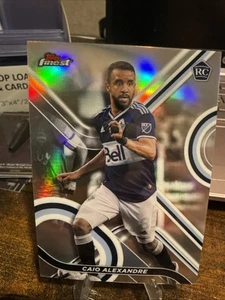 Caio Alexandre 2021-22 Topps Finest MLS Refractor RC - Picture 1 of 2