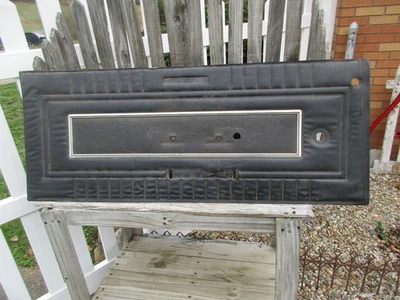 ORIGINAL 1967 FORD FAIRLANE GT INTERIOR BLACK DOOR PANEL - Image 1 of 3