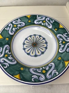 Cuenco de pasta Vietri Umbria SPELLO VERDE 9" - Imagen 1 de 3