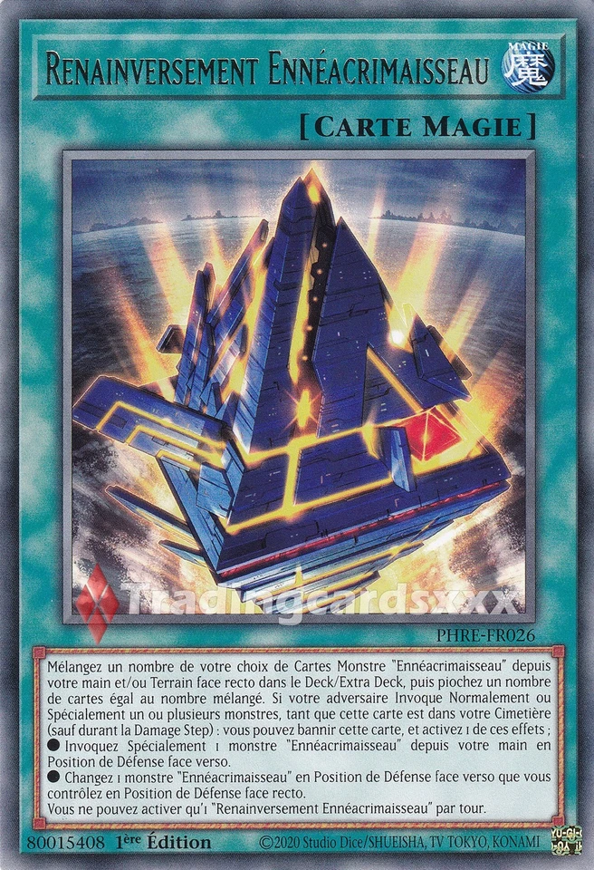 Yu-Gi-Oh! Renainversement Ennéacrimaisseau : R PHRE-FR026 - Photo 1/1