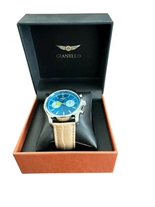 Gianello Prism Beige Herrenuhr Neu - Bild 1 von 5