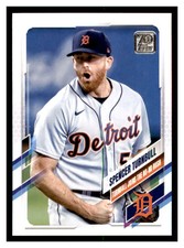2021 Topps Update #US163 SPENCER TURNBULL Detroit Tigers