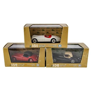 Assorted Brumm Oro 1948 Jaguar XK120 Italy 1:43 Scale Diecast Model Car 3P Lot - Picture 1 of 6