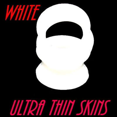 PAR-TÚNELES PIELES ULTRAFINAS-Pieles para las orejas de silicona-Medidores para las orejas-Tapones suaves para los oídos Foto 1 de 4