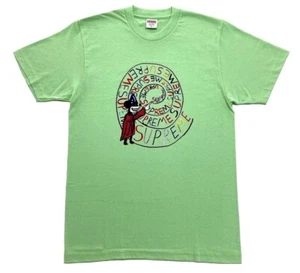 Camiseta Supreme Joe Roberts Remolino Verde Brillante Talla M SS17 Fantasía - Imagen 1 de 12