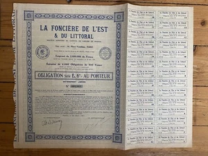 LA FONCIERE DE L'EST & du LITTORAL (N) - Bild 1 von 1