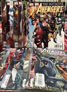 Avengers Initiative #1-32, 35 Annual,One Shot  Almost Complete Series #1-35 - Picture 1 of 10