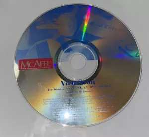 McAfee Virus Scan for Windows 95/98 Disc Only - Picture 1 of 2