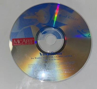 McAfee Virus Scan for Windows 95/98 Disc Only - Image 1 of 2