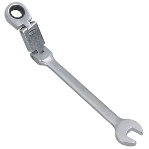 Llave inglesa combinada de trinquete flexible métrica de doble articulación de 11 mm 72 dientes - Imagen 1 de 6