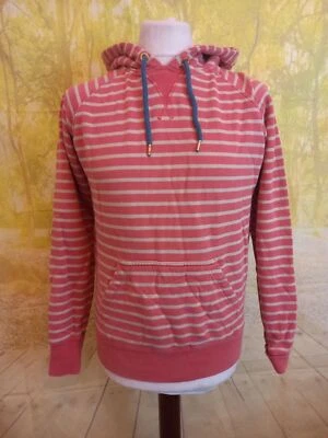 Sudadera con capucha Tom Joules Clothing naranja melocotón 100% algodón. Reino Unido Mujer Talla 12 Foto 1 de 4