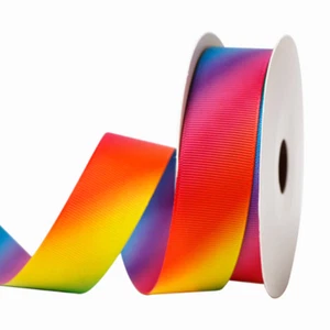 500 Ardas Arco Iris Siete Colores Ropa Decoración Boda Cintas Grosgrain - Imagen 1 de 9