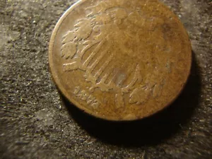 1872 FULL Date Two Cents 2 Cent Coin Rare Date NEO - Picture 1 of 3