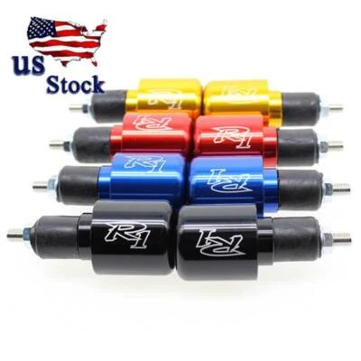 Enchufe de agarre de extremo de manillar gris CNC para Yamaha YZF R1 1998-2013 2014 2015 2016 EE. UU. Foto 1 de 4