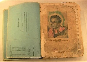 1930's Rare Antique Soviet Russian A.S. Pushkin Book Biography & Creativity USSR - Imagen 1 de 8
