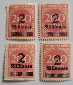 STAMPS GERMANY 1923 RARE WEIMAR GERMAN REICH, CHOOSE  ONE ONLY, NH, MINT. - Picture 1 of 2