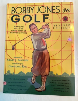 REVISTA REIMPRESIÓN BOBBY JONES ON GOLF 1997 NUEVA EN ENVOLTURA ORIGINAL C8 Foto 1 de 2