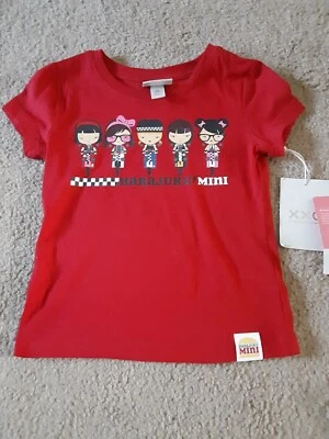 NWT Harajuku Mini/GWEN STEFANI Target Girls Red Short Sleeve T-Shirt SIZE XS 4/5 - Image 1 of 4