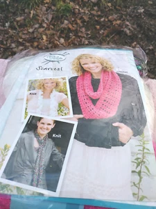 Crafts Anne's Haken & Nadel Schals Kit Neu in Verpackung - Bild 1 von 3