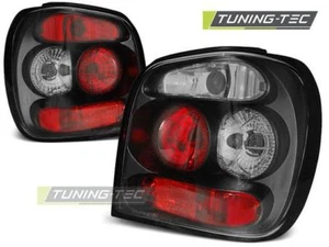 FANALI POSTERIORI TAILLIGHTS VOLKSWAGEN POLO 6N2 10.99-10.01 BLACK *2582 - Foto 1 di 1