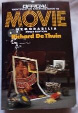 1990 Official Identification And Price Guide To Movie Memorabilia 1st Edition