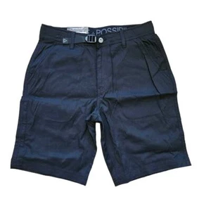 Gerry Venture schwarze Herrenshorts Größe 30 verstellbarer Gürtel Chino-Stil - Bild 1 von 8