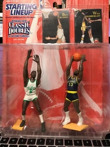 Kenner Starting LineUp Bill Russell Wilt Chamberlain 1997 Classic Double Centers - Picture 1 of 3