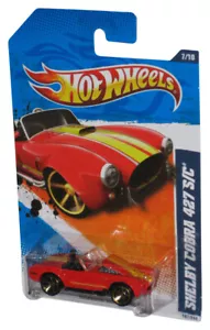 Hot Wheels Muscle Mania 7/10 '11 Red Shelby Cobra 427 S/C Toy Car 107/244 - Picture 1 of 1