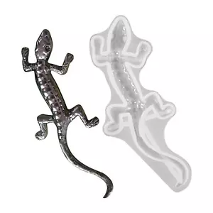 Lizard Resin Casting Silicone Mold Wall Art DIY Animal Epoxy Casting Craft Mould - Picture 1 of 7