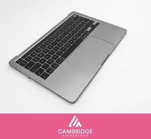 MacBook Pro 13" A2251 Palmrest Keyboard Top Case Cover UK 2020 Space Grey - Picture 1 of 27