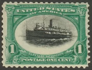 Scott #294 MNHOG VG 1898 1 Cent WMK 191 MSP21-45 - Bild 1 von 2