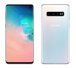 Samsung Galaxy S10 w kolorze białym atrapa telefonu komórkowego - rekwizyt, dekoracja, reklama - Zdjęcie 1 z 1