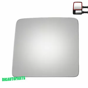 Mirror Glass Replace For 2017 2018 2019 Ford F-650 F-750 Driver LH Side+Adhesive - Picture 1 of 12