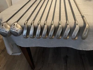 Callaway X-12 RH Ladies Gems Iron Set 3,5-PW, SW Plus Gap Wedge & Woods - Picture 1 of 13