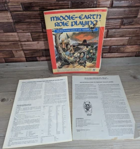 Libro de reglas de juego de rol de la Tierra Media 2ª edición 1986 (página faltante) con introducción y mapas ICE - Imagen 1 de 22