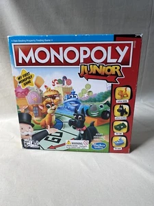 Monopoly Junior Board Game Complete Ages 5+ Strategy First Property Trading - Picture 1 of 18
