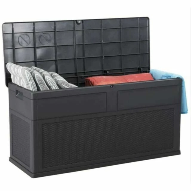 Toomax Toscana Baule Contenitore da Esterno Multiuso in Resina - Antracite